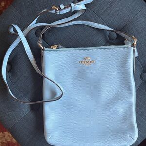 Coach Light Blue Crossbody Bag